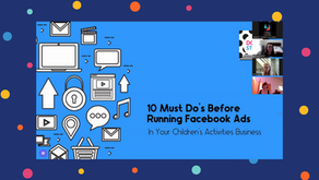 Facebook ads for children's activity providers