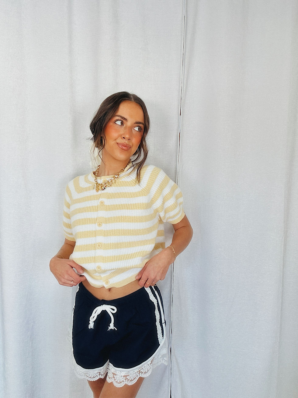 Thumbnail: Lace Trim Shorts