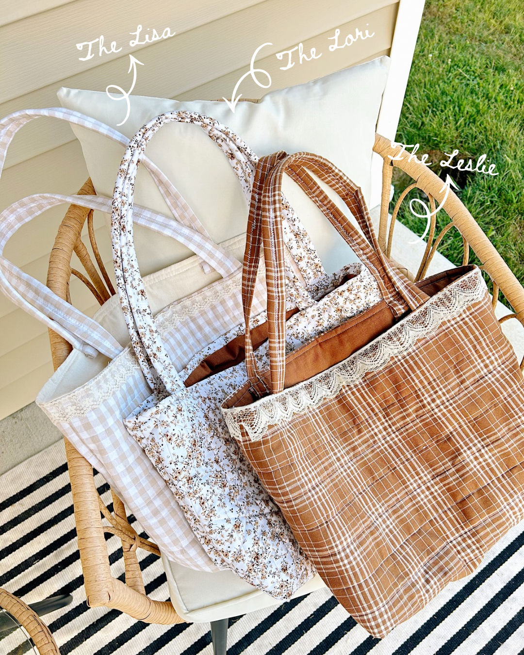 Quilted Tote Bags