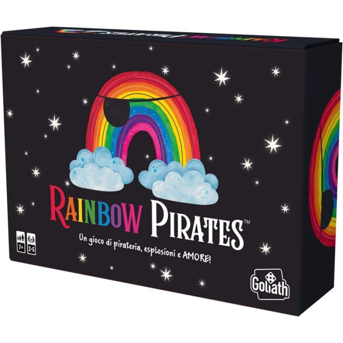 Scatola gioco Rainbow Pirates, pirateria, esplorazione e ARRRGH! Goliath.