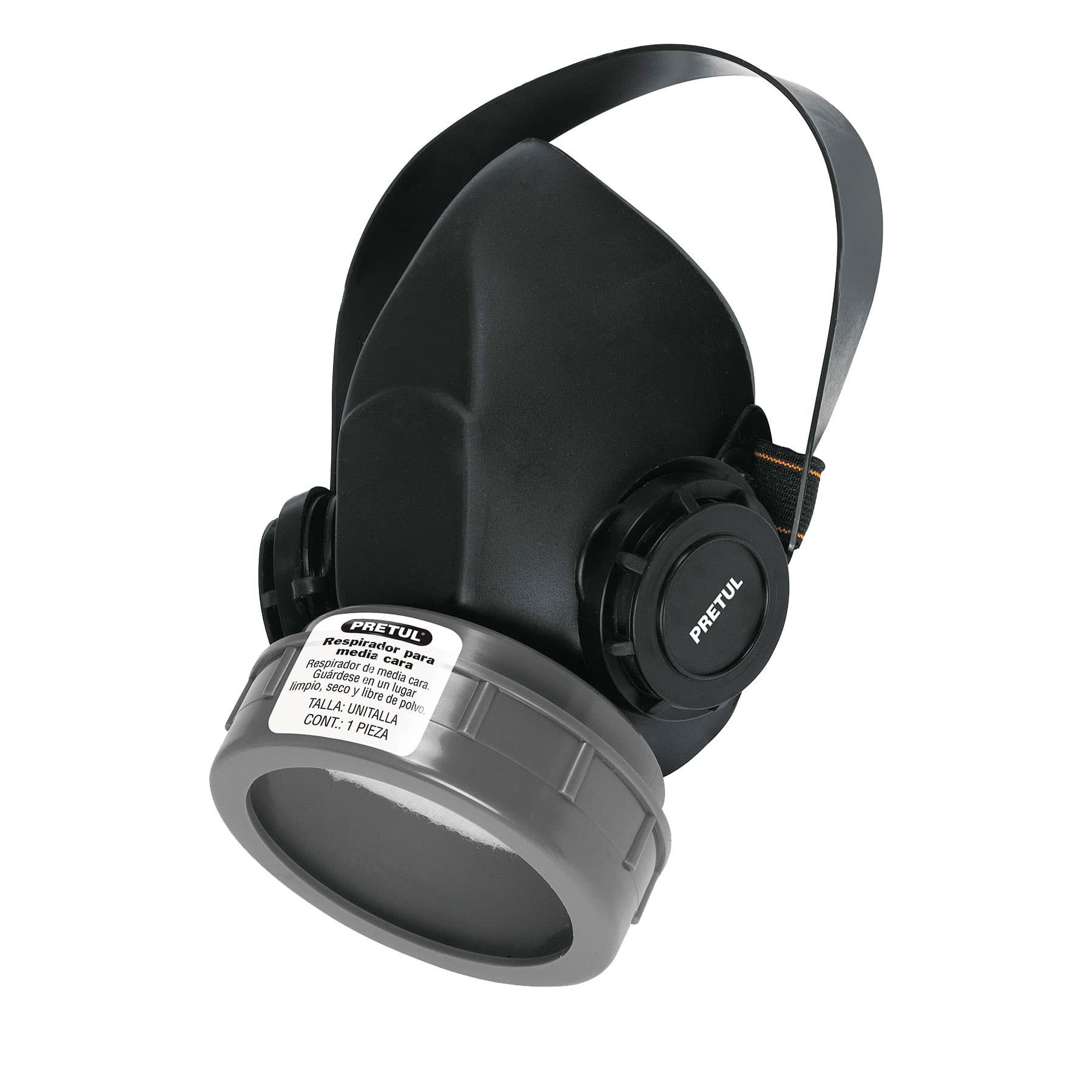 RESPIRADOR SIN CARTUCHO 1 FILTRO PRETUL