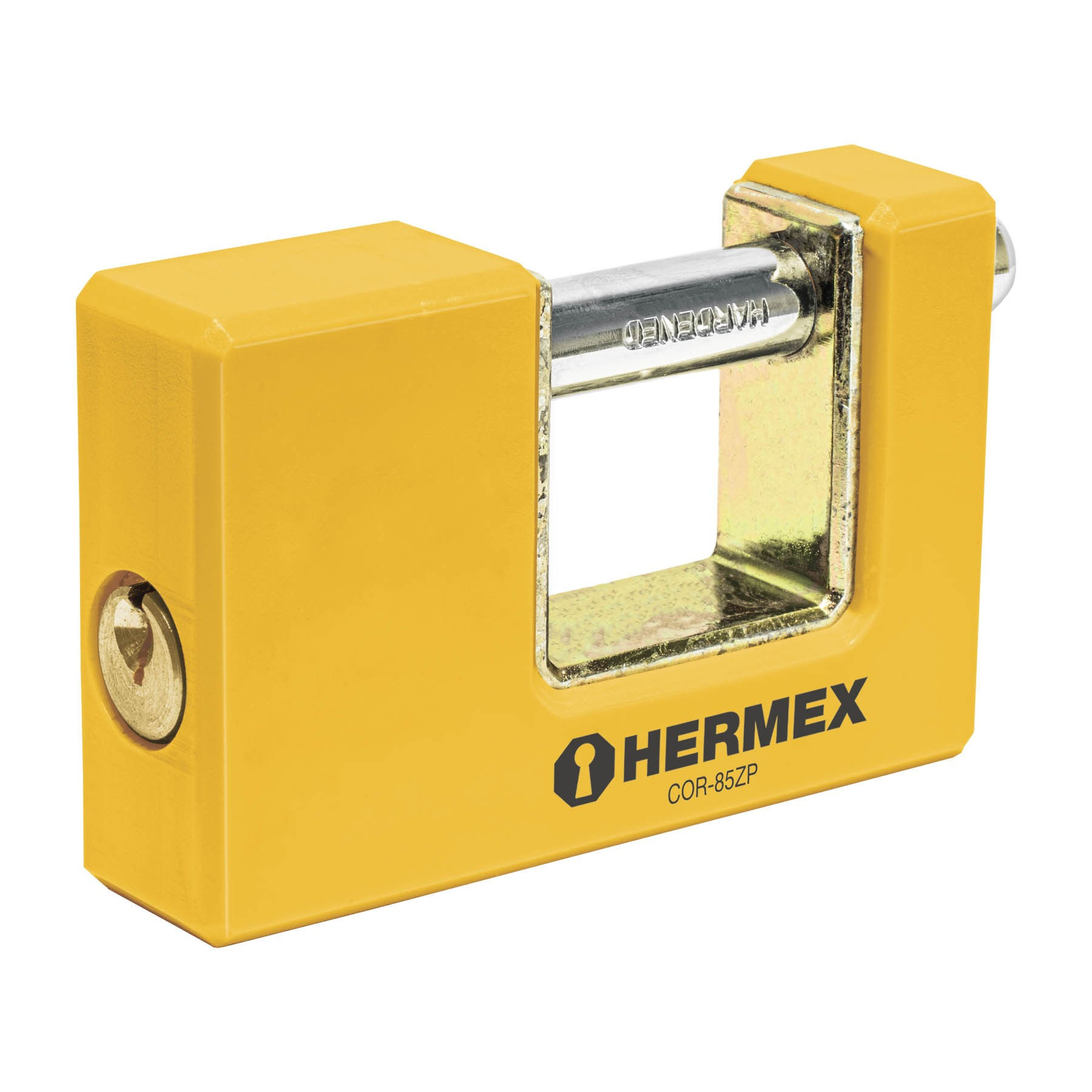 CANDADO ANTIPALANCA CUERPO METALICO HERMEX FIGURA COR-85ZP