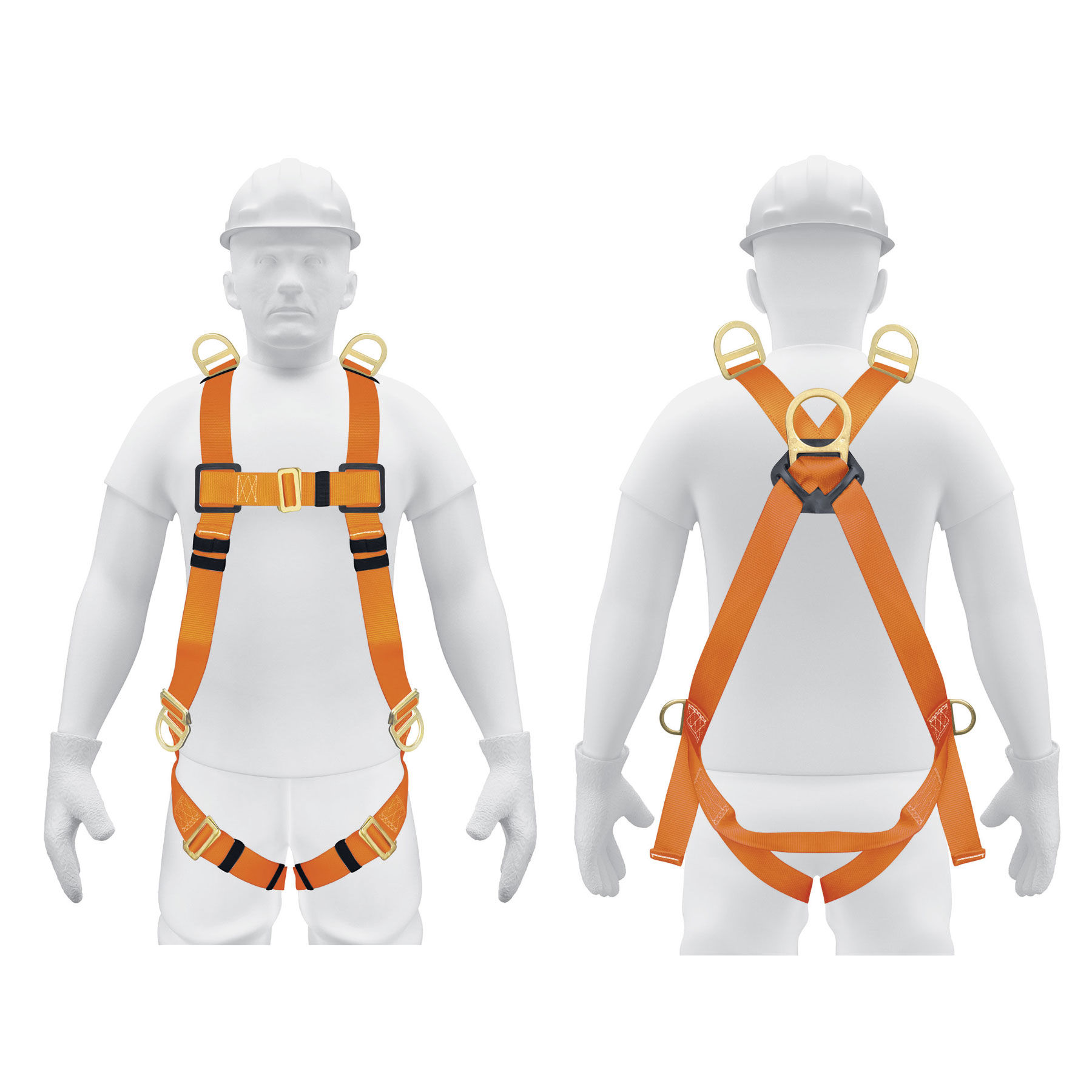 ARNES DE CUERPO COMPLETO CON 5 ANILLOS ANSI TRUPER ARN-5438