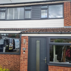 newly installed UPVC windows