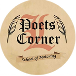 Poets Corner School of Motoring logo