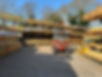 A vehicle in a timber yard
