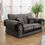 Thumbnail: Riviera sofa, grey and black