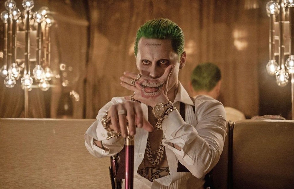 Pictured: Jared Leto as Joker (Suicide Squad 2016)