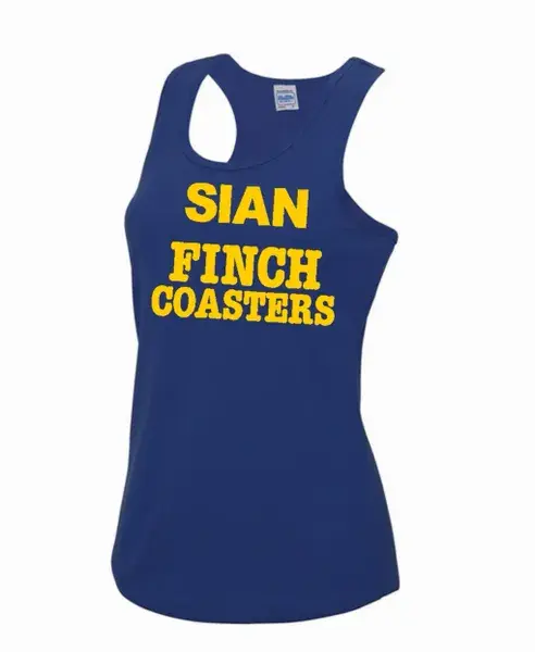 Thumbnail: Finch Coasters Blue Unisex or Ladies vest