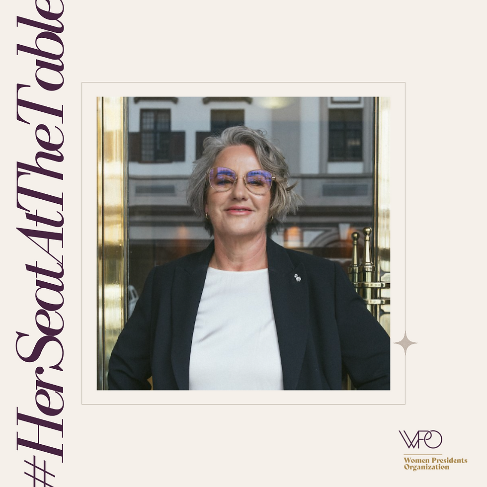 women entrepreneur standing outside law firm offices