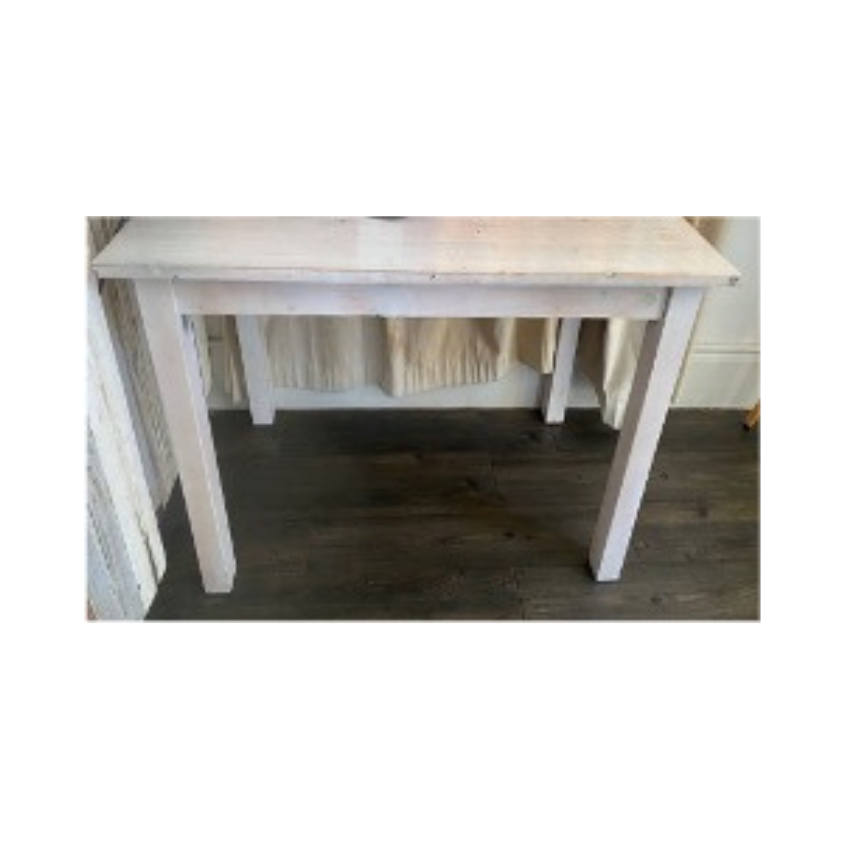 White Wooden Table
