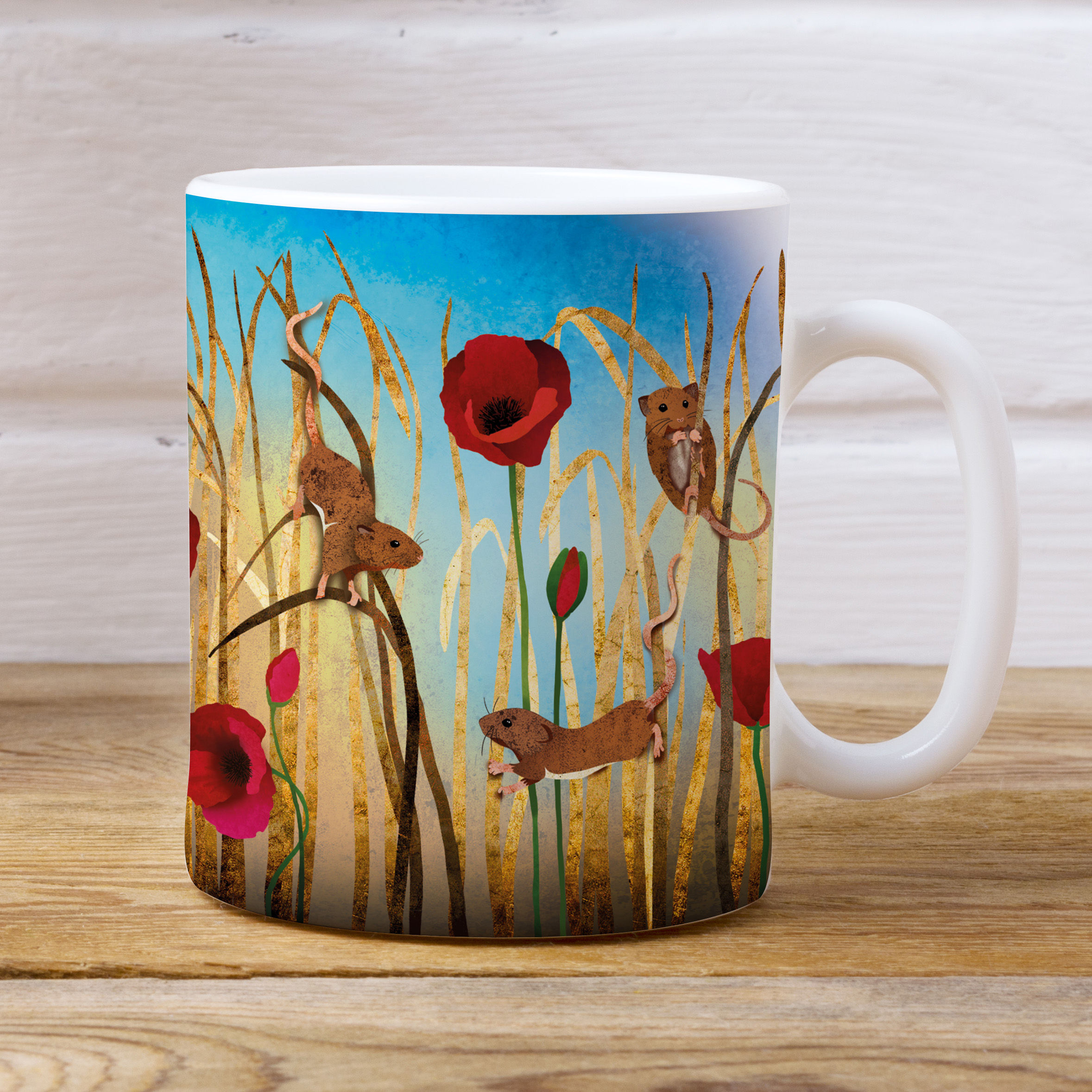 Harvest Mice Mug
