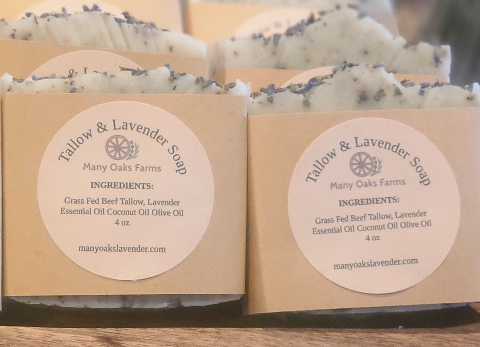 Tallow Lavender Soap 4 oz