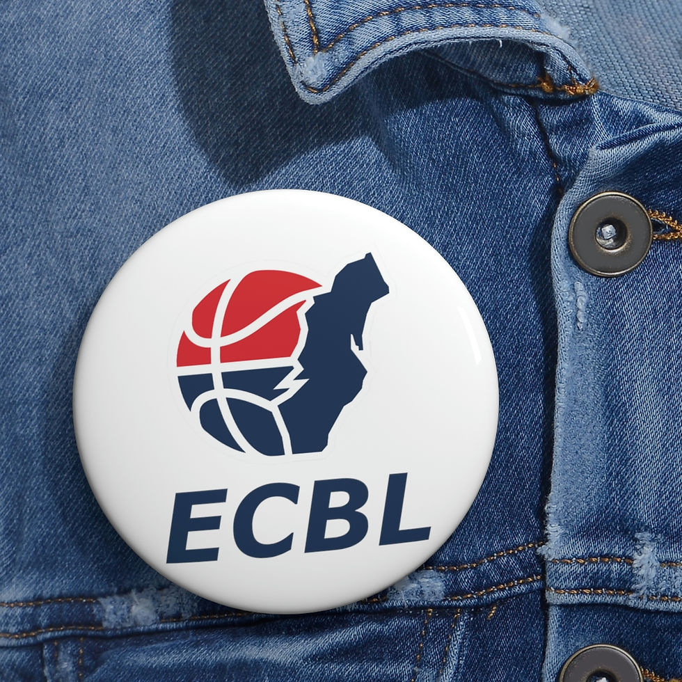 Thumbnail: ECBL Custom Pin Buttons (White)