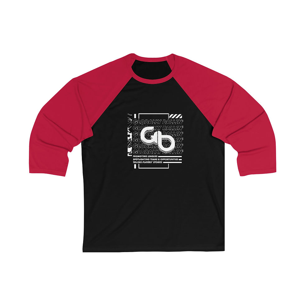 Unisex 3\4 Sleeve Baseball Tee