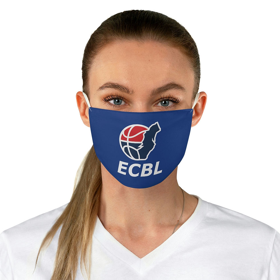 Thumbnail: ECBL Fabric Face Mask (Blue)