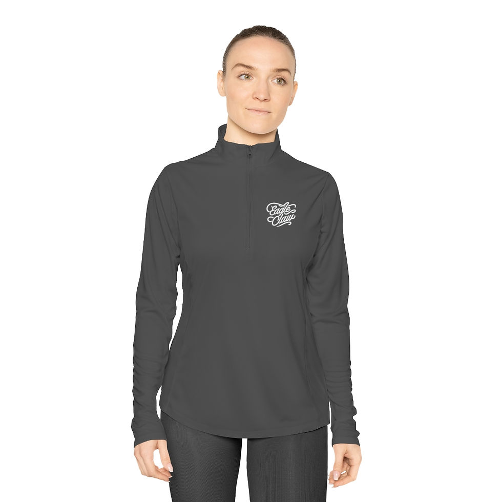 Thumbnail: Eagle Claw Ladies Quarter-Zip Pullover