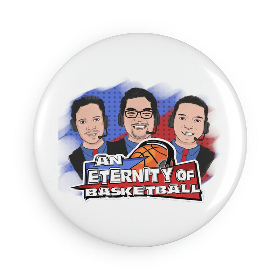 AEOB (Classic Logo) Button Magnet (White)