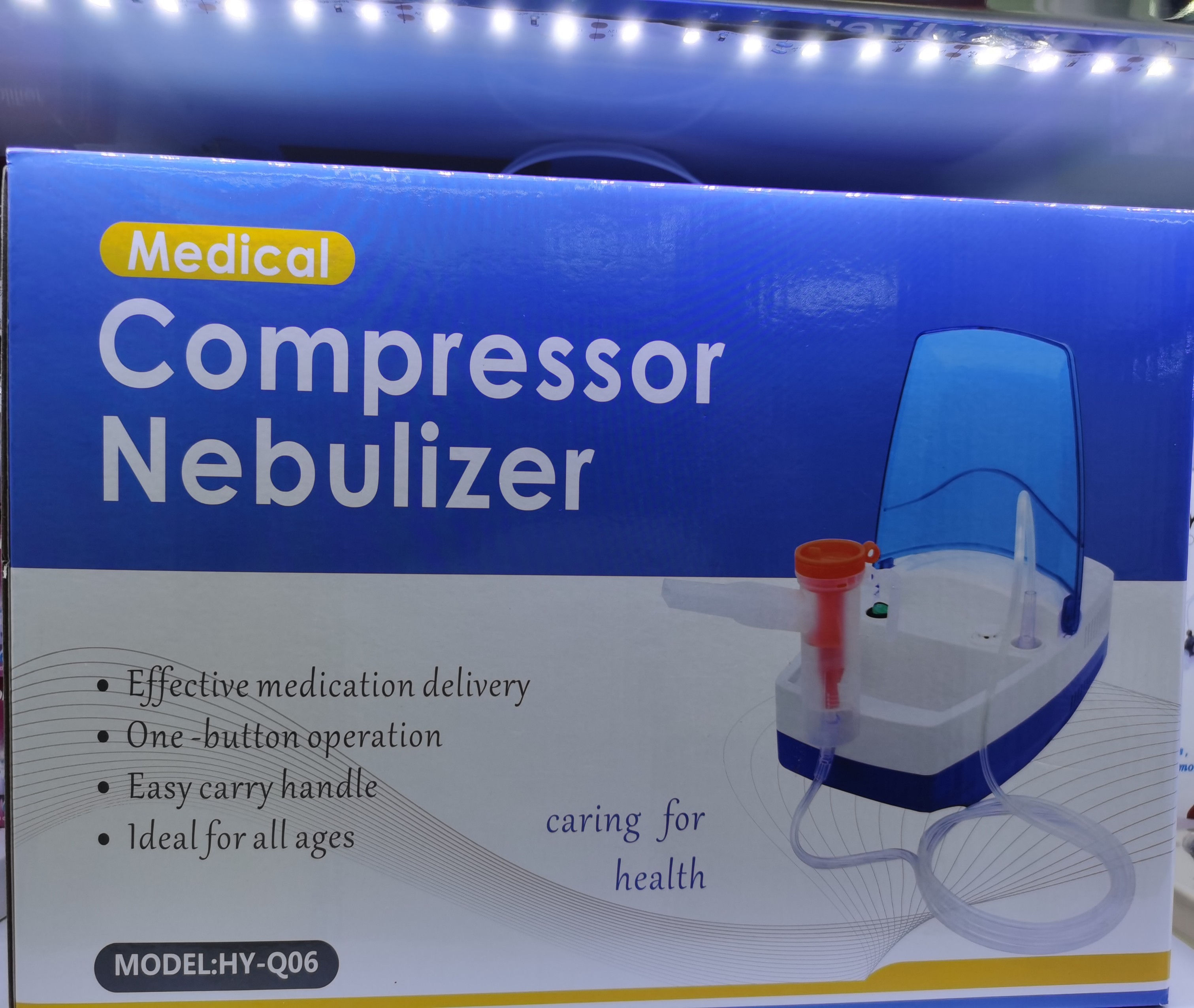 Nebulizador Compresor – Terapia Respiratoria Práctica para Toda la Familia