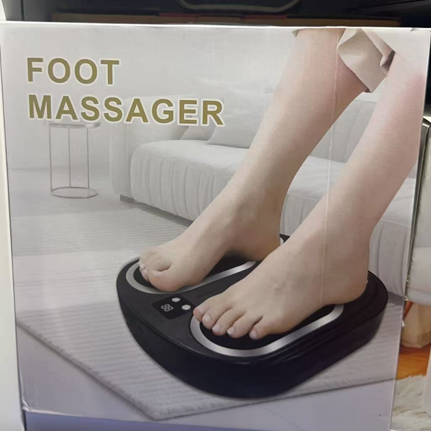 Masajeador Eléctrico de Pies Shiatsu – Relajación y Descanso para tus Pies