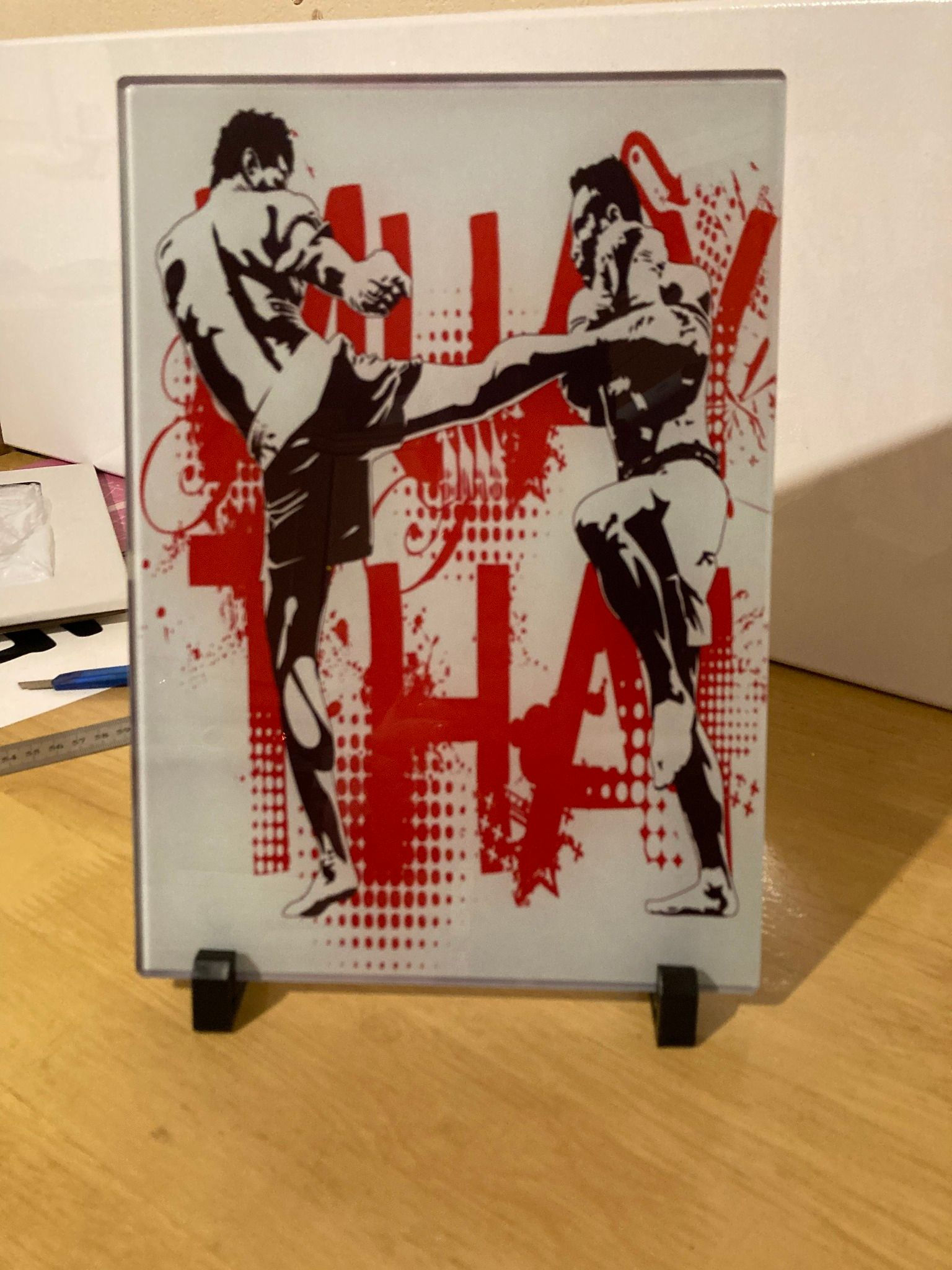 Glass Chopping Board / Display