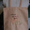 Miniature : Tote bag brodé beige / Maladroite