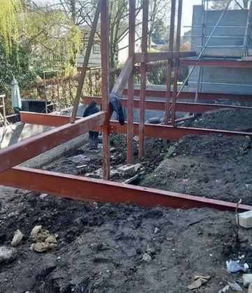 Groundworks and structural work