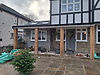 Front porch and side extension