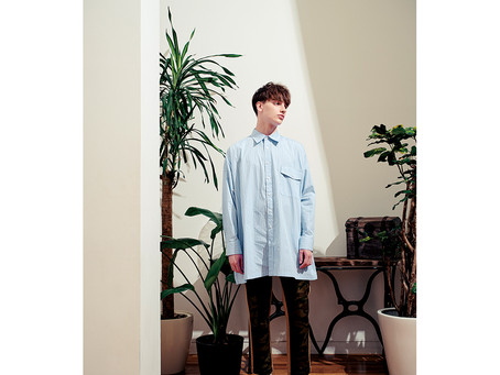 scalar2021S/S LOOK check wide sh