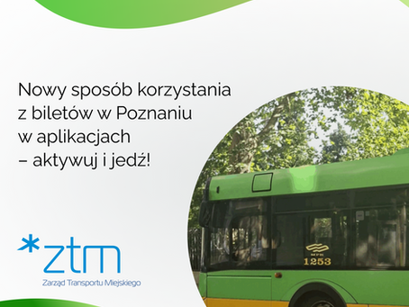 Nowy sposób korzystania z biletów w aplikacjach w Poznaniu – „Aktywuj i jedź”