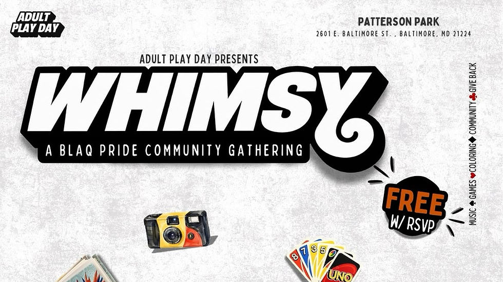 WHIMSY {Adult Play Day}