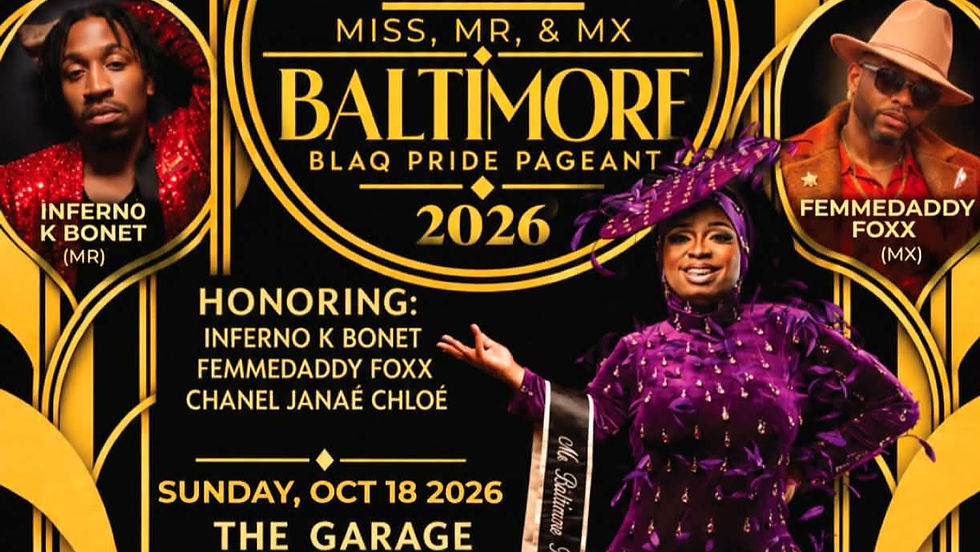 2026 Baltimore BLAQ Pride Pageant