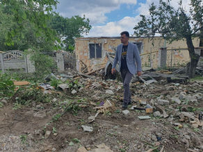 Світловодськ після ракетної атаки