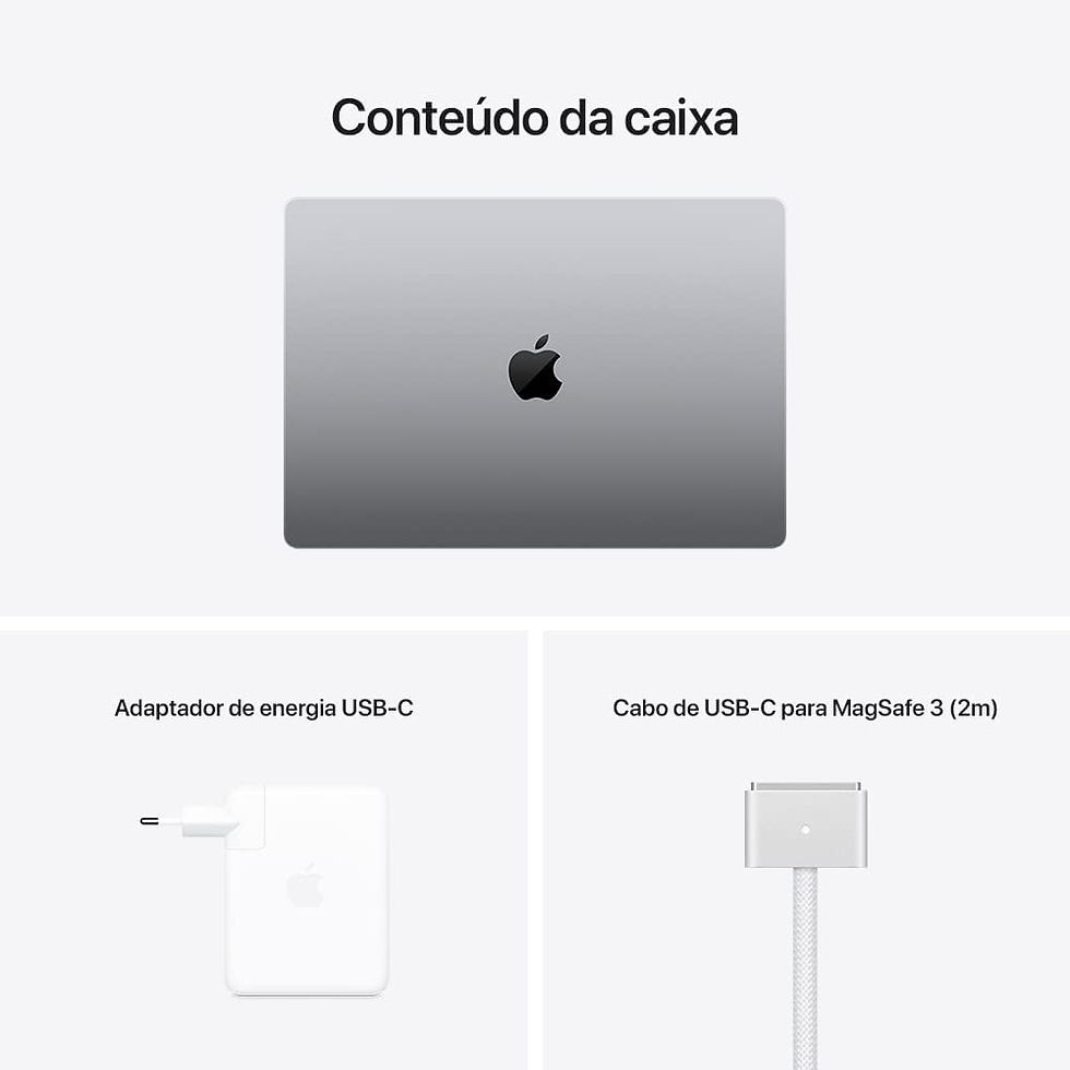 Miniatura: Apple notebook MacBook Pro (de 16 polegadas, Processador M1 Pro da Apple com CPU