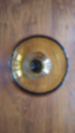 Thumbnail: Amber oversized brandy snifter