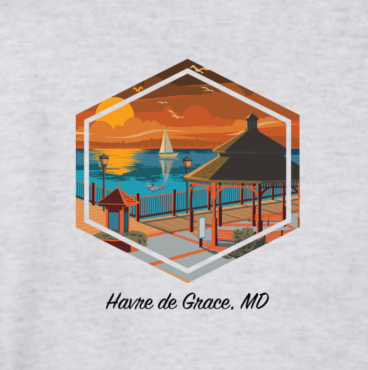 havre de grace youth shirt design