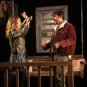 Bobby Moreno enjoying critical acclaim for a lead in the play, THE COMEUPPANCE in NYC