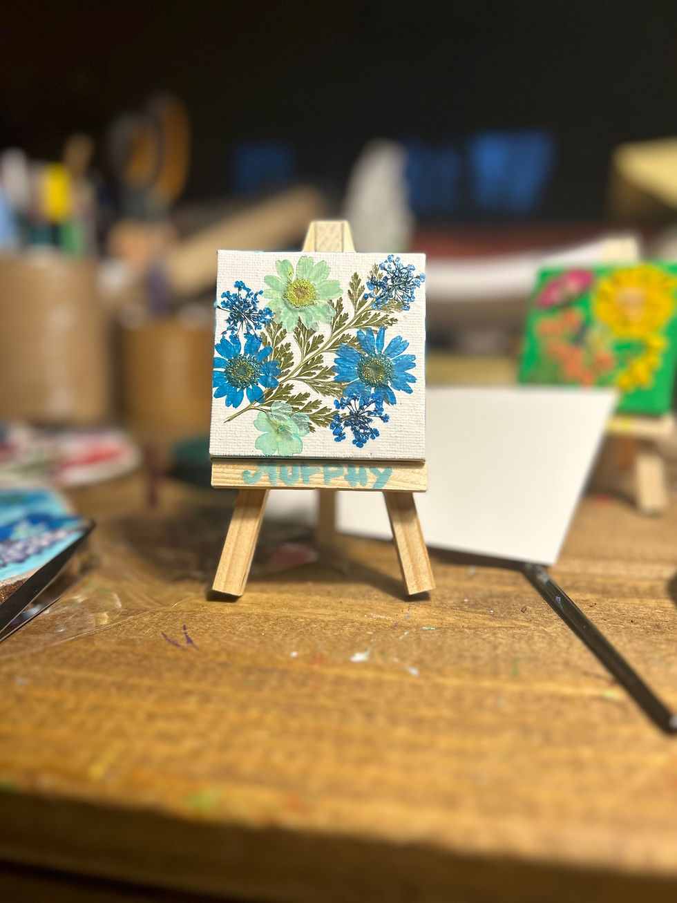Thumbnail: Pressed Flower Mini Art