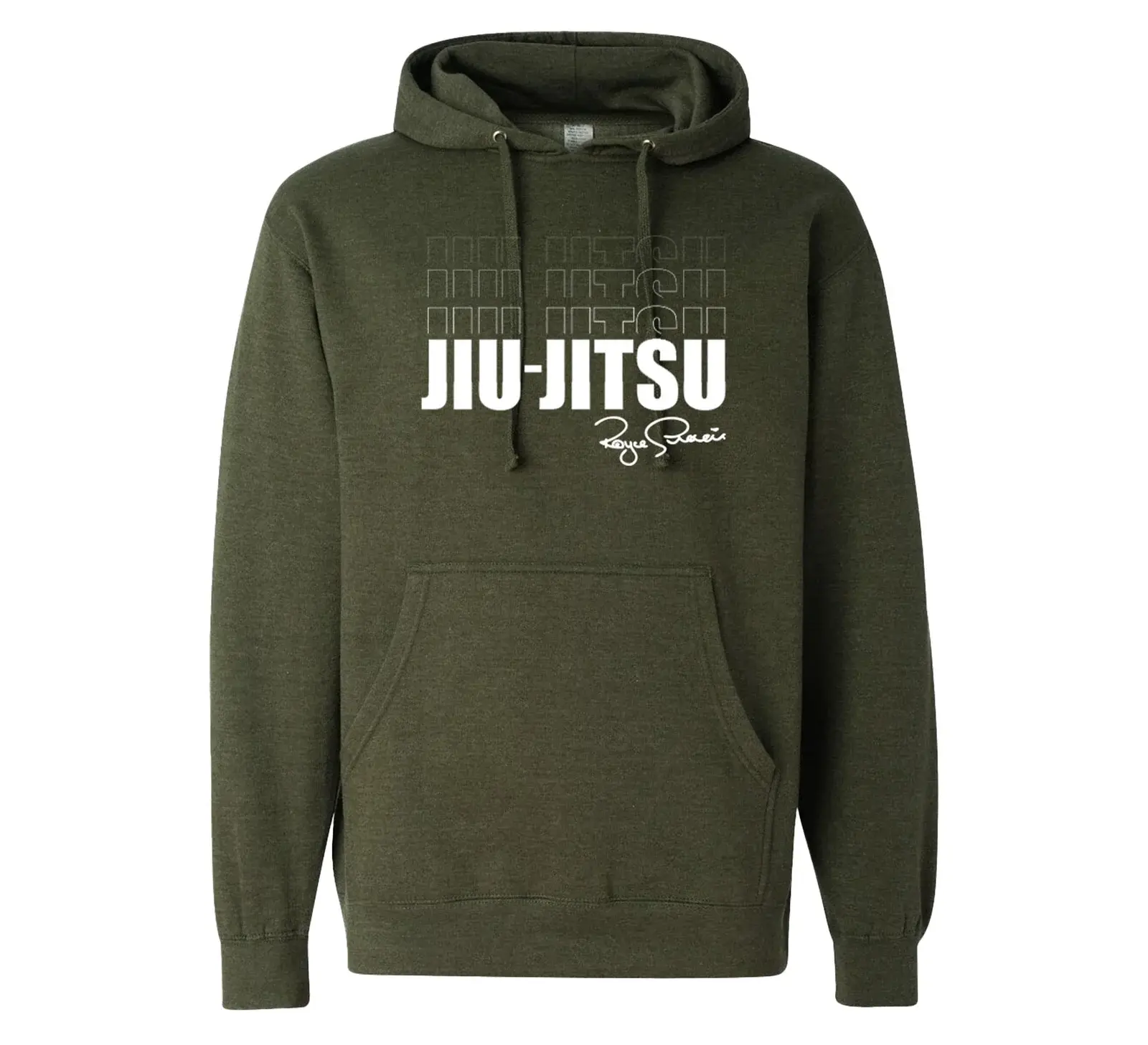 Jiu-Jitsu Shadow Repeat Pullover Hoodie Royce Gracie Shadow Repeat
