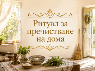 РИТУАЛ ЗА ПРЕЧИСТВАНЕ НА ДОМА