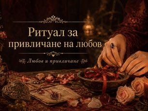 РИТУАЛ ЗА ПРИВЛИЧАНЕ НА ЛЮБОВ