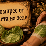 Зелевият лист - бабиният компрес за всичко