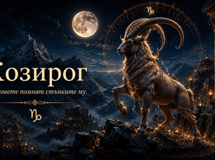 Козирог - знакът, който строи, докато другите спят