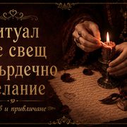 Ритуал със свещ за любовно желание
