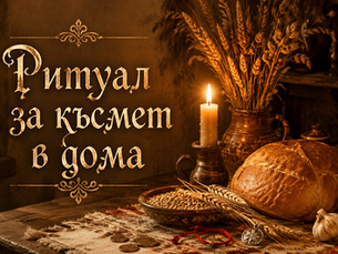 РИТУАЛ ЗА КЪСМЕТ В ДОМА