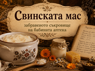 Свинската мас - забравеното съкровище на бабината аптека