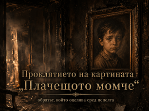 Проклятието на картината „Плачещото момче“