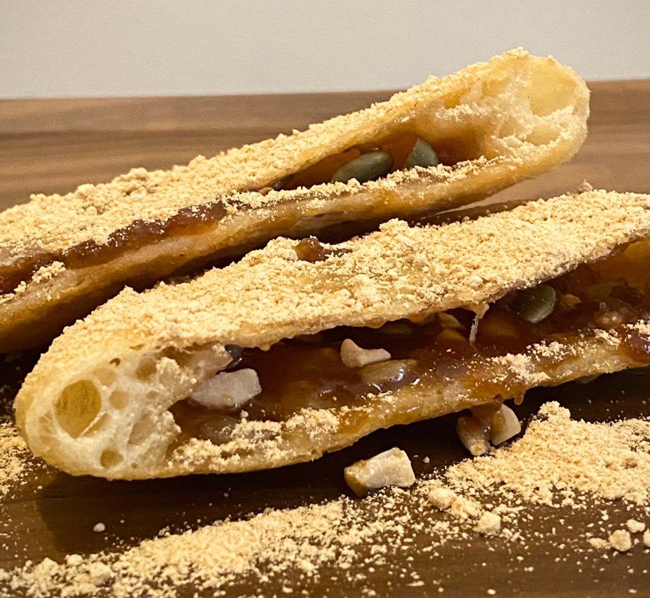 黃豆粉蜜糖堅果糖餅