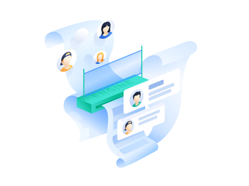 From KlickPin CF Filter target users _ Motion design animation Isometric illustration Moti