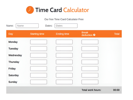 What Is a Time Card Calculator?